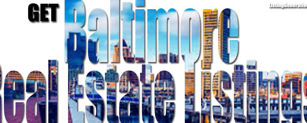 Baltimore Real Estate Listings